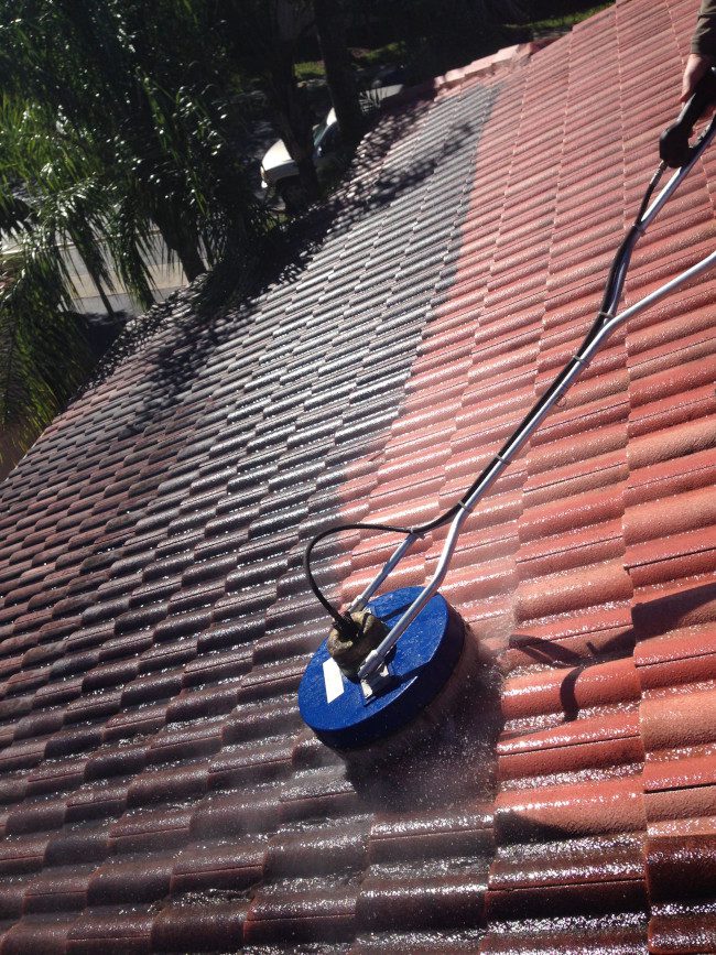 Roof Washing in Boca Raton, Florida
